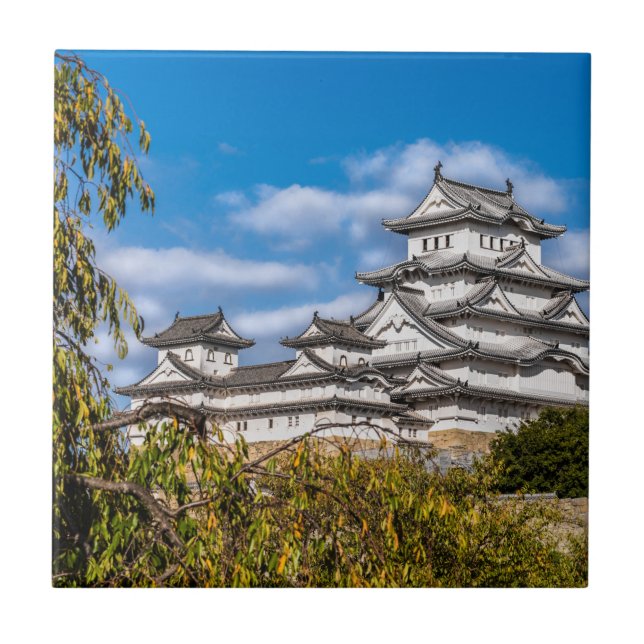 Himeji Burg #5, Japan Fliese (Vorderseite)