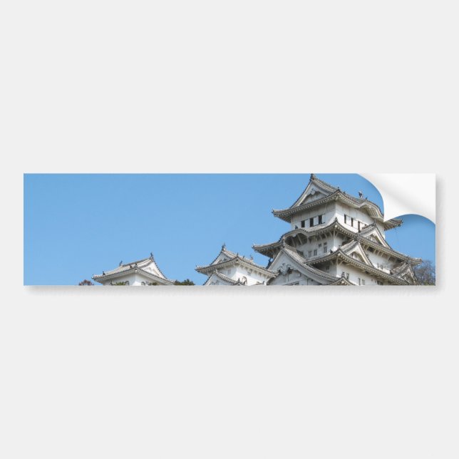 Himeji Castle 姫 路 城, Hyogo, Japan Autoaufkleber (Vorne)