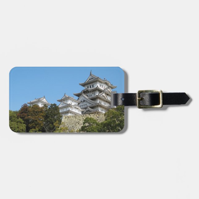 Himeji Castle 姫 路 城, Hyogo, Japan Gepäckanhänger (Vorderseite horizontal)