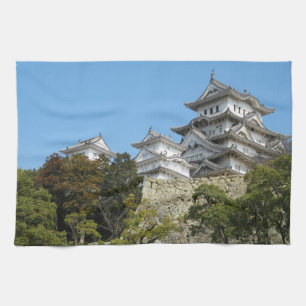 Himeji Castle 姫 路 城, Hyogo, Japan Handtuch