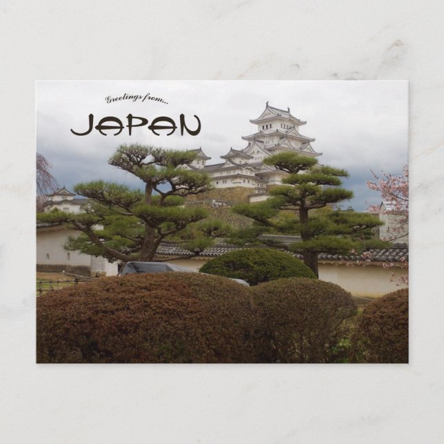 Himeji Castle in Himeji Hyogo Japan Postkarte (Vorderseite)