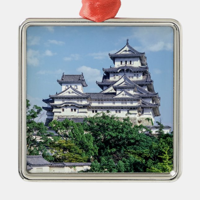 Himeji Castle - Japan Ornament Aus Metall (Vorne)