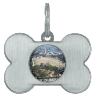 Himeji, Japan (Blick von der Burg auf der Spitze) Tiermarke