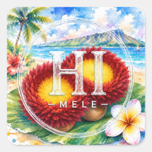 HIMELE Little Hawaiʻi Aufkleber — ‘Uli’uli