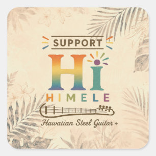HIMELE Little Hawaiʻi Aufkleber — Unterstütze HIME
