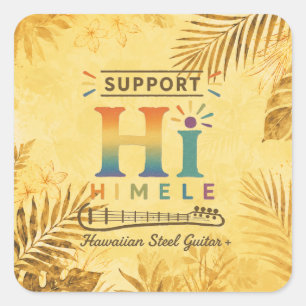HIMELE Little Hawaiʻi Aufkleber — Unterstütze HIME