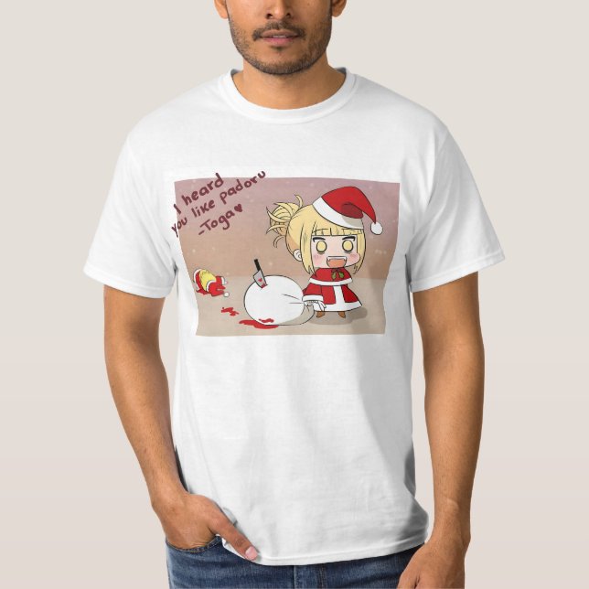 Himiko Sexy Christmas Toga 147 T-Shirt (Vorderseite)