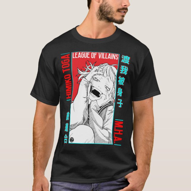 Himiko Toga M.H.A. Klassischer T - Shirt (Vorderseite)