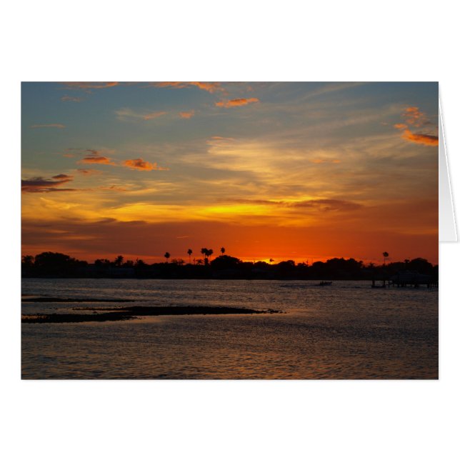 Himmel aus blau-orangefarbenem Kristall (Vorderseite (Horizontal))