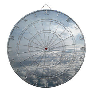 Himmel, Aussicht auf das Flugzeug, wunderschöne Wo Dartscheibe