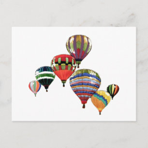 Himmel Ballons ~ Postkarte Modern