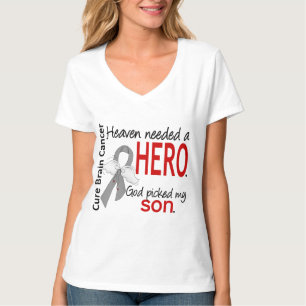 Himmel benötigte einen Held-Hirntumor-Sohn T-Shirt