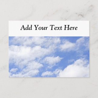 Himmel bewölkt Himmels-Einladung Einladung