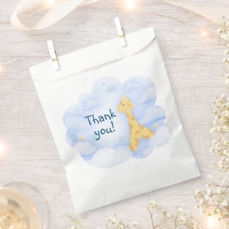 Himmel blau für ein neugeborenes 1. GEBURTSTAG Par Geschenktütchen