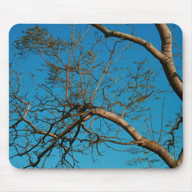 Himmel-Blau Mousepad (Vorne)