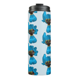 Himmel-Blau-Sharon-Tulpe Thermosbecher