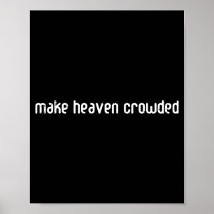 Himmel Christlich Religiös Gott Jesus Männer Fraue Poster