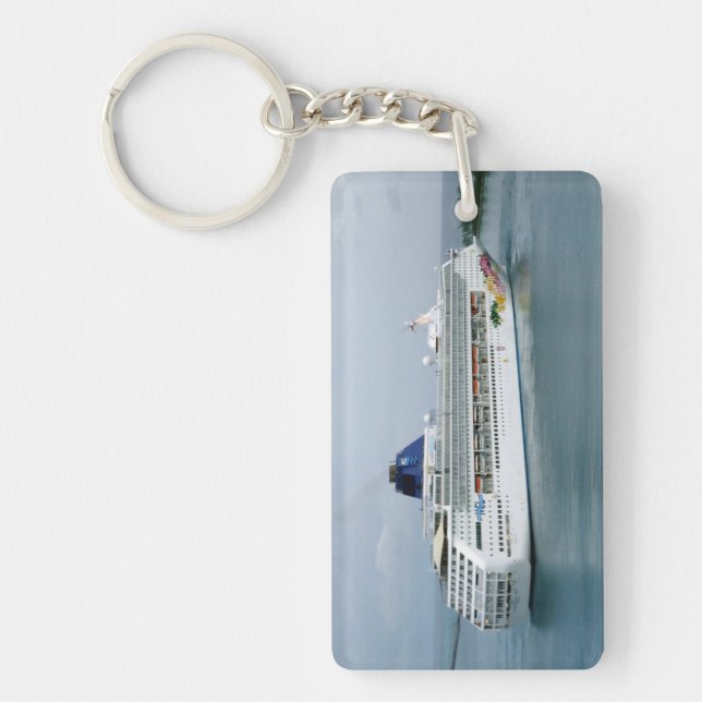 Himmel, der in Nassau sich dreht Schlüsselanhänger (Vorderseite)