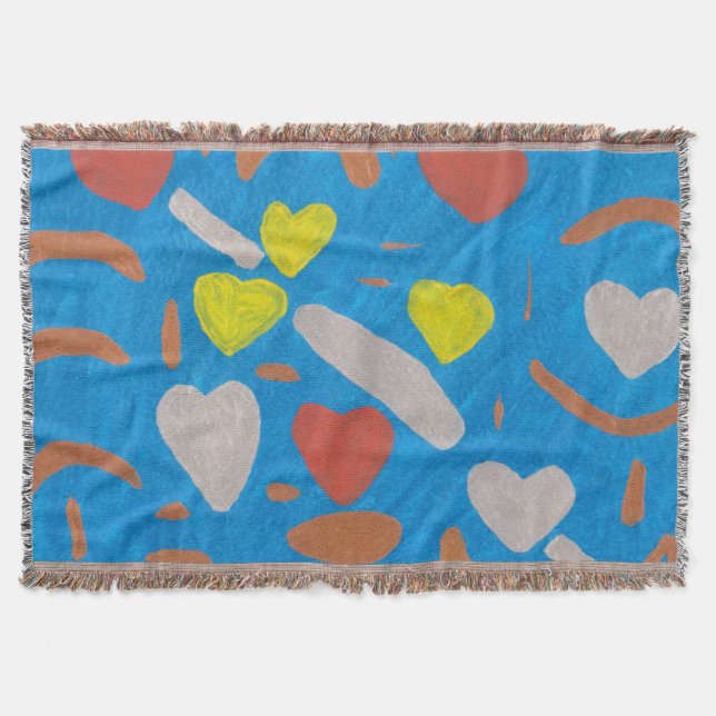 Himmel der Liebe wirbeln Blanket Decke (Vorderseite)