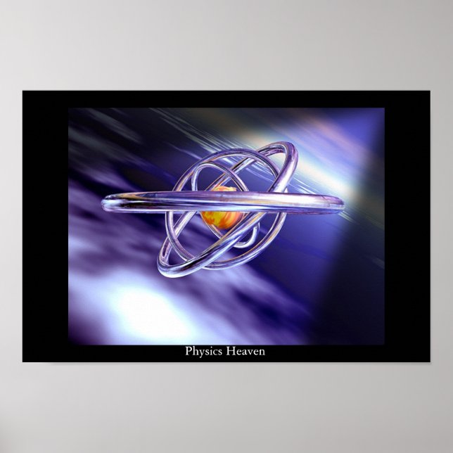 Himmel der Physik Poster (Vorne)