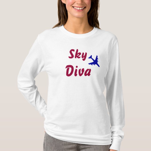 Himmel-Diva T-Shirt (Vorderseite)