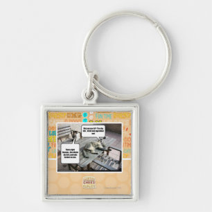 Himmel fällt schlüsselanhänger