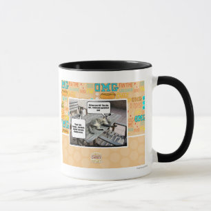 Himmel fällt tasse