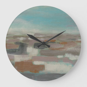 Himmel-Feld II Große Wanduhr