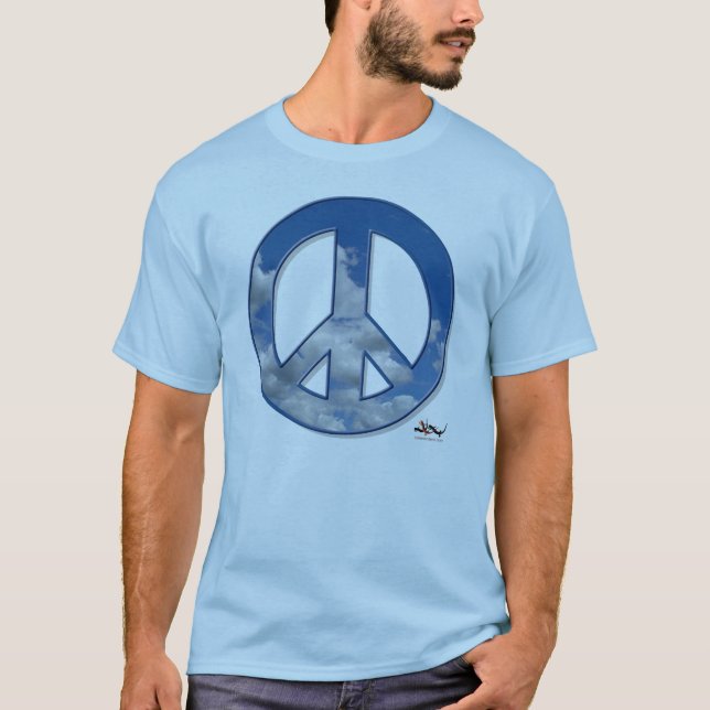Himmel-FriedensT-Shirt T-Shirt (Vorderseite)