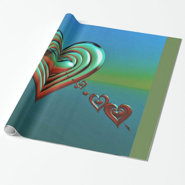 Himmel Geschenkpapier (Ungerollt)