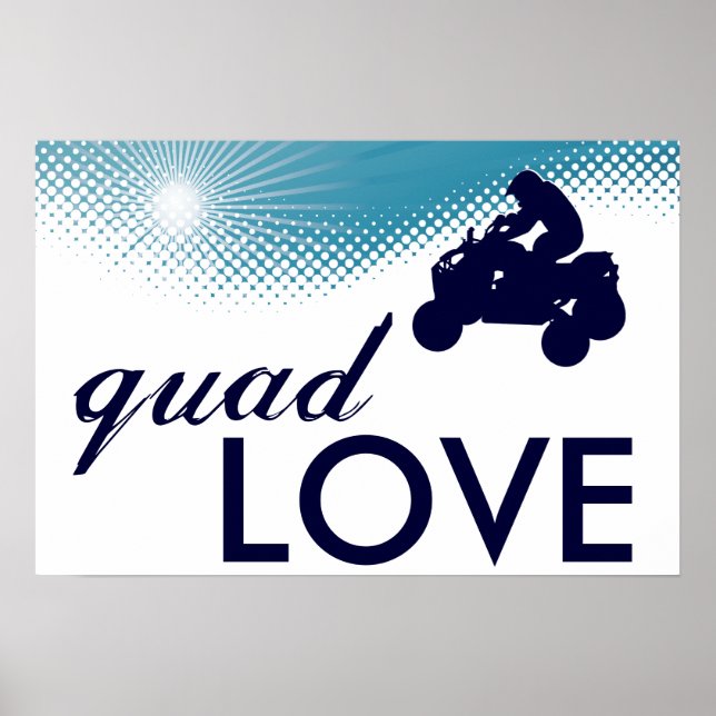 Himmel hohe Quad-Liebe Poster (Vorne)