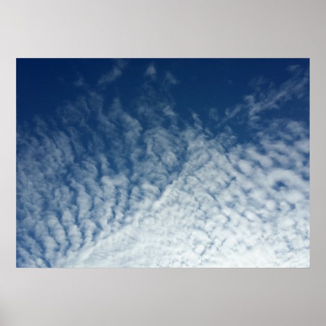 Himmel im Januar Poster (Vorne)
