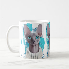 Himmel in den Augen (Sphynx Katze) Kaffeetasse