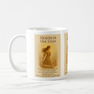 Himmel in ihren Schritten Kaffeetasse
