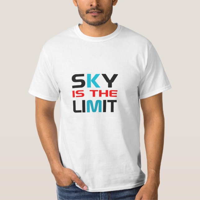 HIMMEL IST das GRENZE- T-Shirt (Vorderseite)