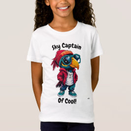 Himmel Kapitän von Cool! - Trendy Bird Themed Appa T-Shirt