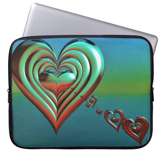 Himmel Laptopschutzhülle (Vorderseite)