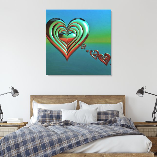 Himmel Leinwanddruck (Insitu (Schlafzimmer))