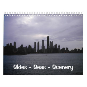 Himmel - Meere - Landschafts-Kalender Kalender