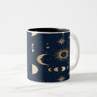 Himmel Mond Sterne Tasse