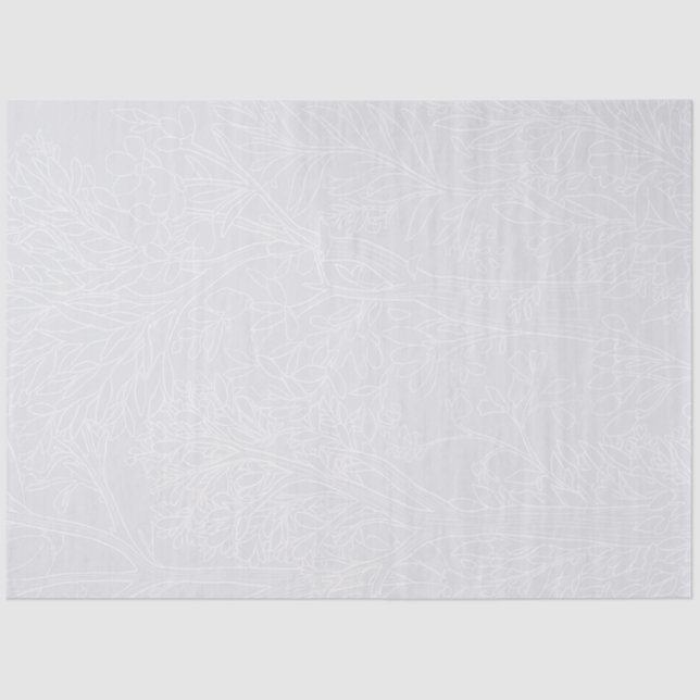Himmel monochrome Florist Seidenpapier (Vorderseite)