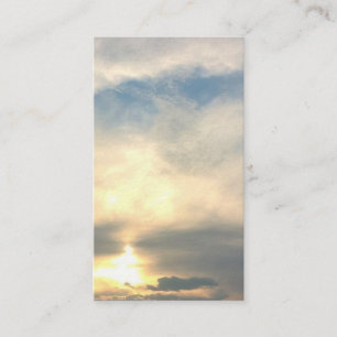 Himmel mystische Lightworker Visitenkarte