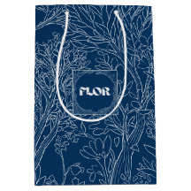Himmel Nachtdesign-Blumen-Geschenktasche