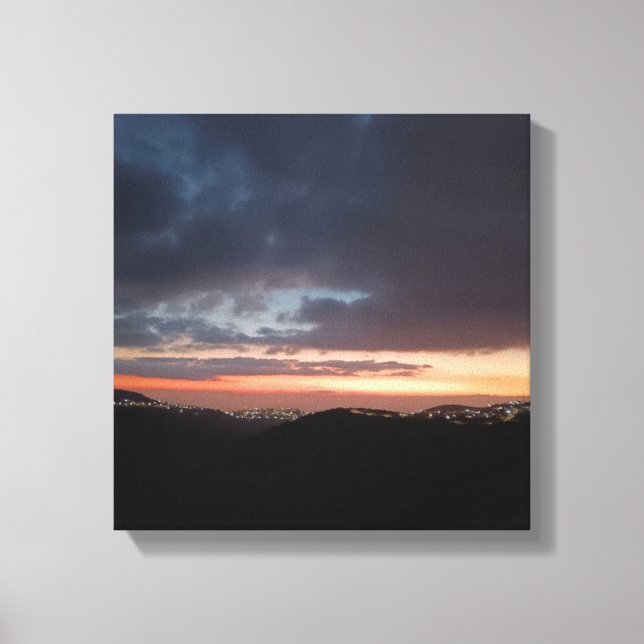 Himmel nachts Gestohlene Leinwand drucken (Vorderseite)