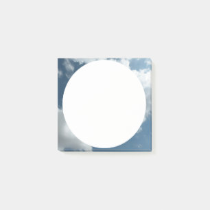 Himmel Post-it Klebezettel