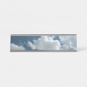 Himmel Schreibtischnamensplakette