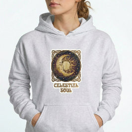 Himmel-Seele Spiritual Pullover Kapuzenpullover