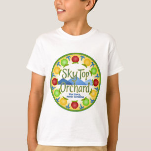 Himmel-Spitzenobstgarten T-Shirt