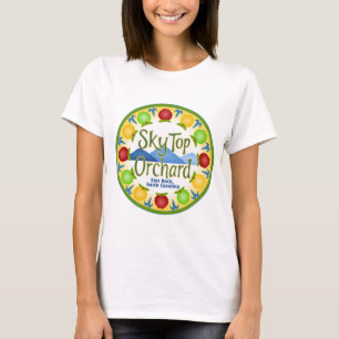 Himmel-Spitzenobstgarten T-Shirt