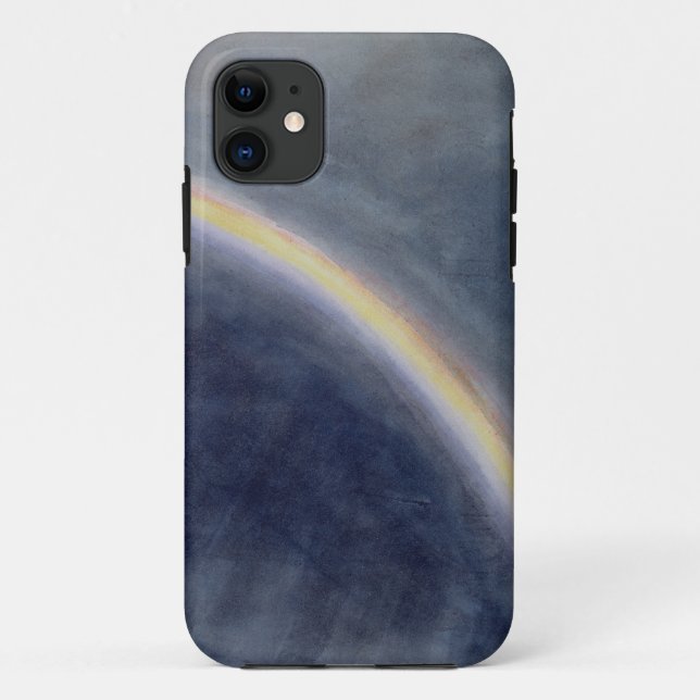 Himmel-Studie mit Regenbogen, 1827 (w/c auf Case-Mate iPhone Hülle (Rückseite)